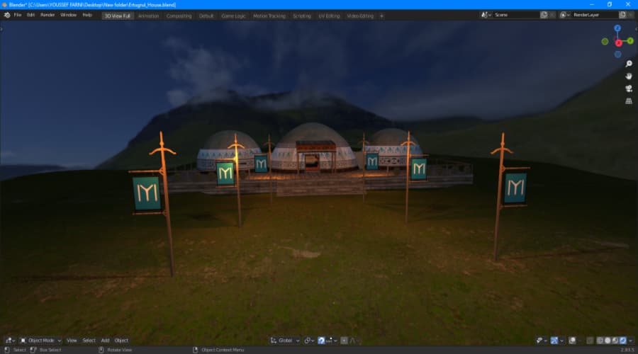 Ertugrul House 3D