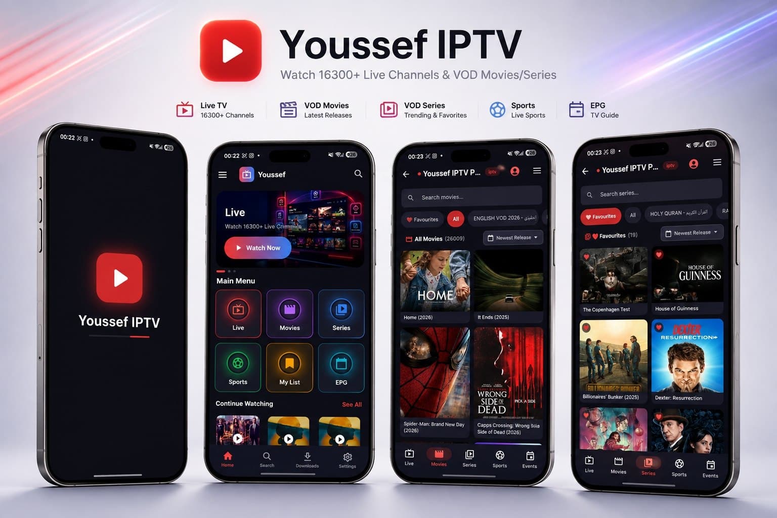 Youssef IPTV Player